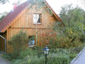 Detached holiday home with a wood stove, in the Bruchttal